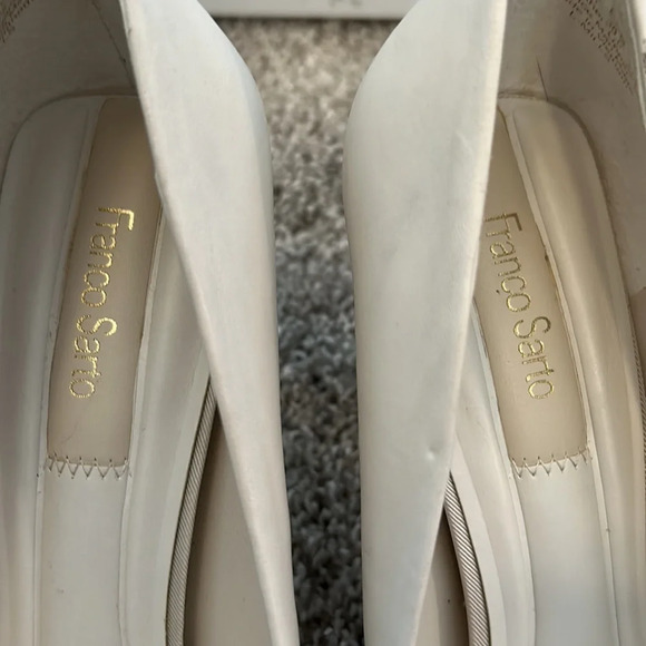 Franco Sarto Mills Heels Cream Ivory (Bone)  Size 9.5M - Picture 2 of 9